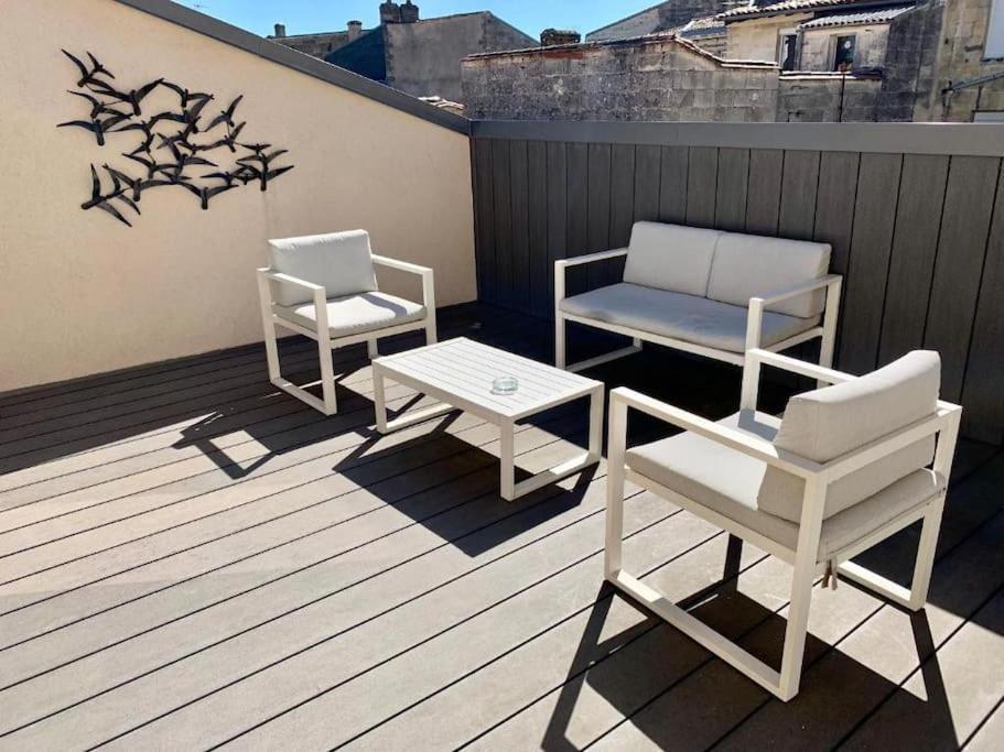 Maison D'Hotes, Terrasse & Jacuzzi En Plein Centre Bordeaux Luaran gambar