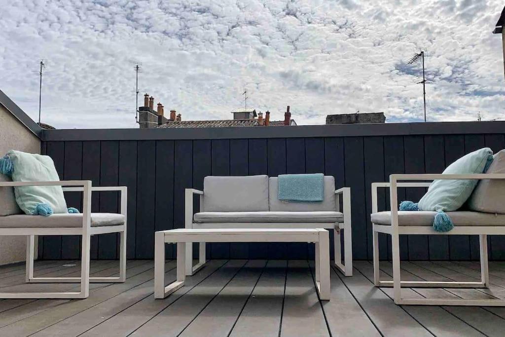 Maison D'Hotes, Terrasse & Jacuzzi En Plein Centre Bordeaux Luaran gambar